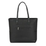 Customized Large Capacity High Quality Black Classic Fashion Shopping Bag Travel Shoulder Tote Bag Women's Handbags for Work - Black